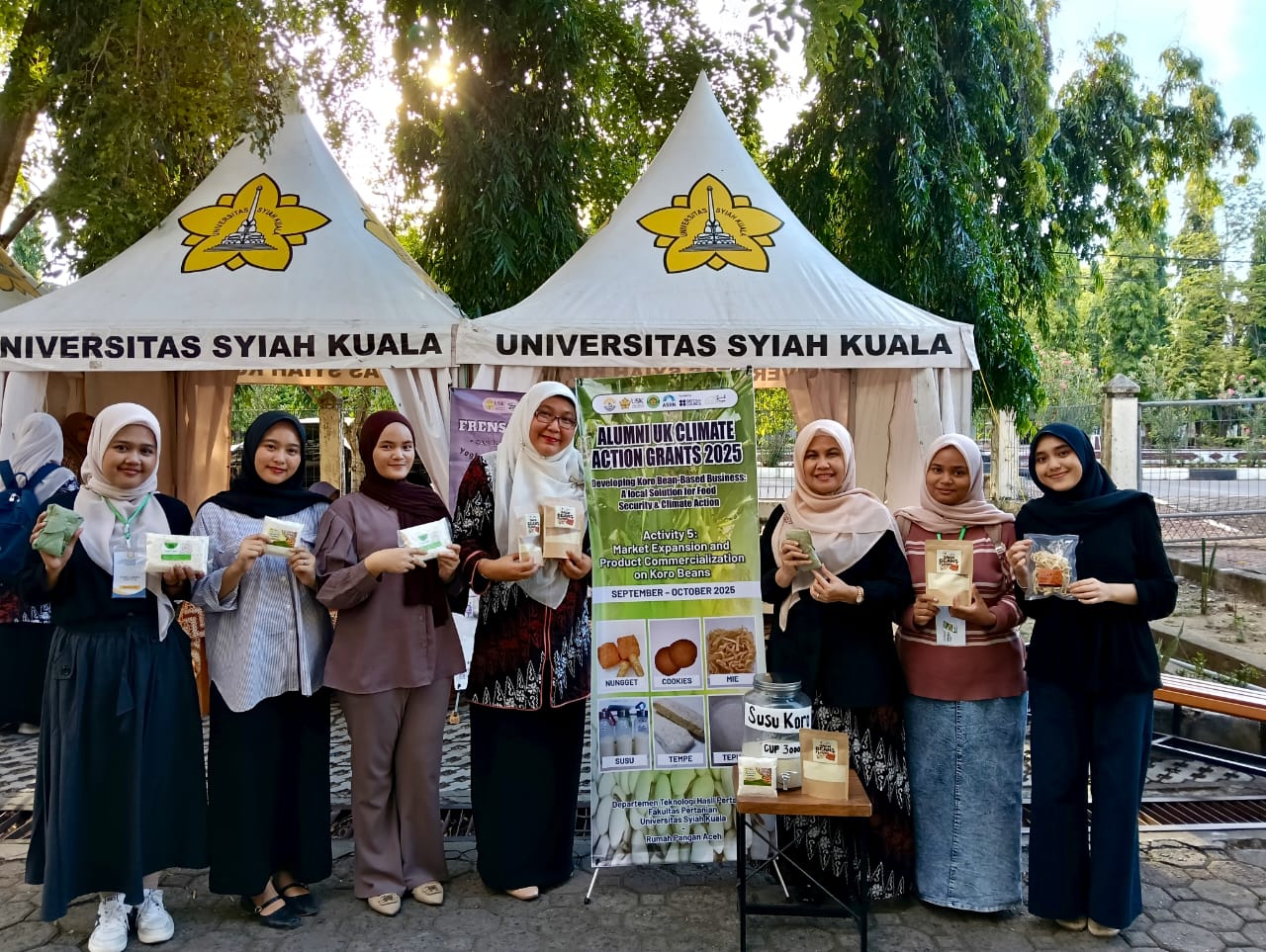 PRODUK OLAHAN KACANG KORO PEDANG PADA THP EXPO DORONG KETAHANAN PANGAN BERBASIS KEARIFAN LOKAL